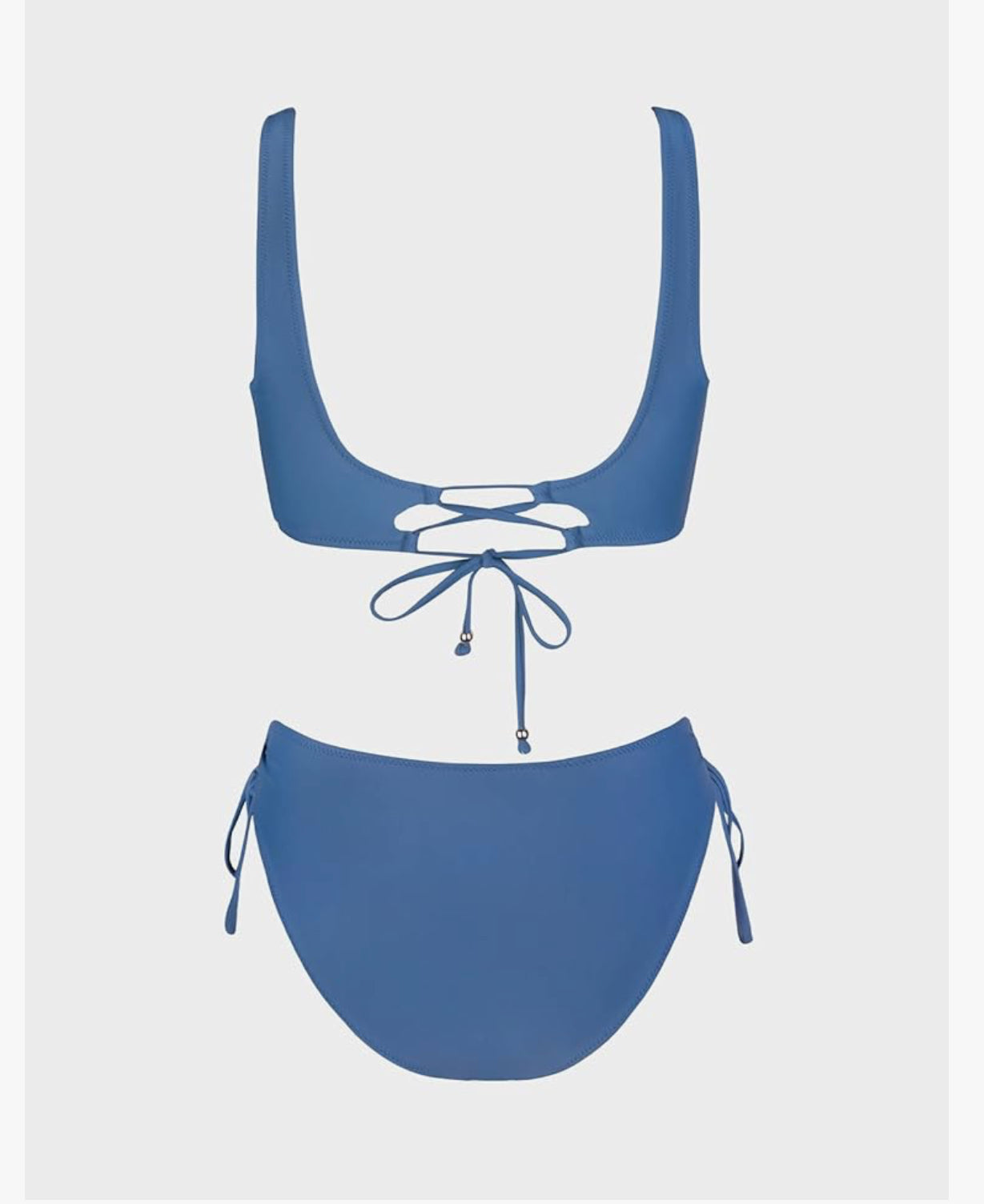 Women's Bikini Set Twist Front Tie Side Bikini Swimsuit Two Piece Swimwear Bathing Suits
